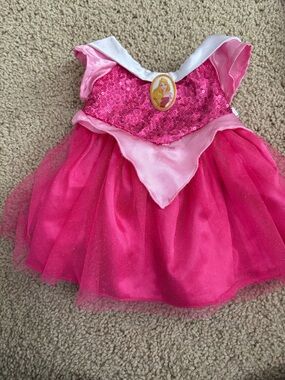 Build-A-Bear Pink Sequin Sleeping Beauty Costume